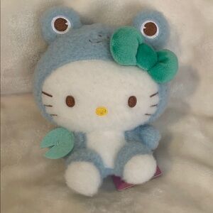 Hello Kitty Frog Plush Toy (6in)